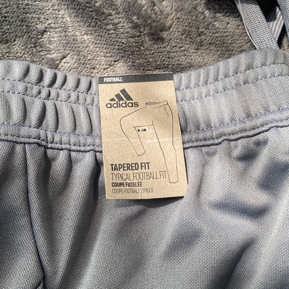 Adidas climacool gray joggers track pants with tapered fit - Picture 4 of 5